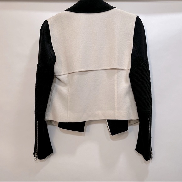 Aritzia Moto Black and White Blazer - Picture 3 of 5